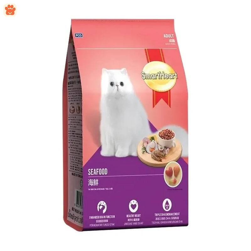 Smartheart Cat Food Seafood 480g