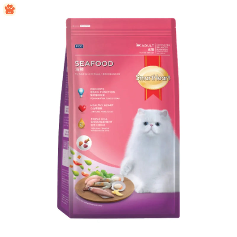 Smartheart Seafood Flavour Cat Food 3kg