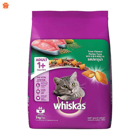 Whiskas Adult Tuna Cat Food 3kg