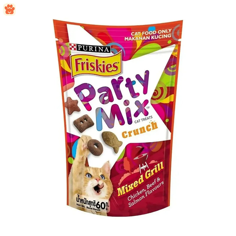 Friskies Party Mixed Grill Cat Treats 60g