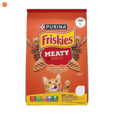 Purina Friskies Meaty Grill Cat Food 400 gm