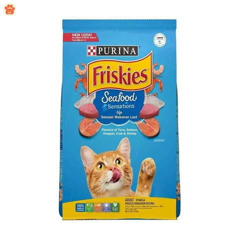 Purina Friskies Adult Cat Food Seafood Sensations 2.5kg