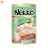 Nekko Cat Food Tuna Topping Chicken In Gravy 70g — photo 1