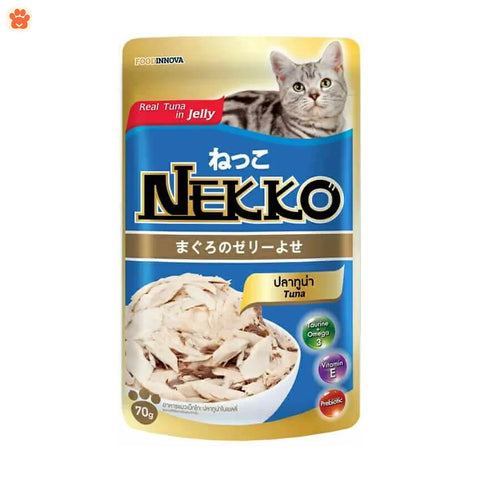 Nekko Cat Food Tuna In Jelly 70gm