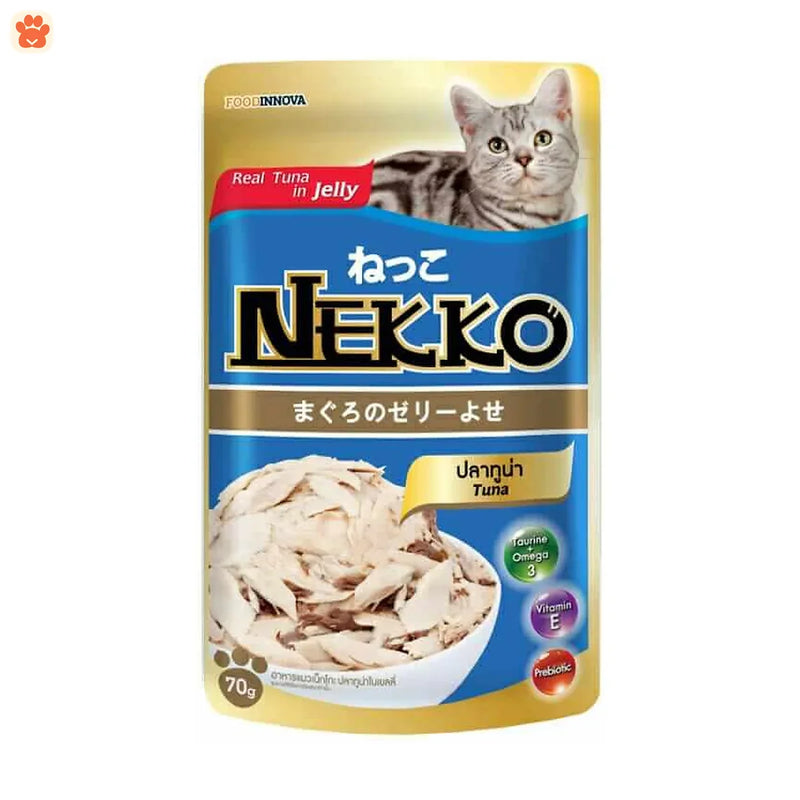 Nekko Cat Food Tuna In Jelly 70gm