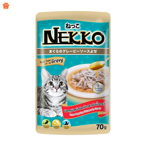 Nekko Tuna Topping Shirashu In Gravy 70gm