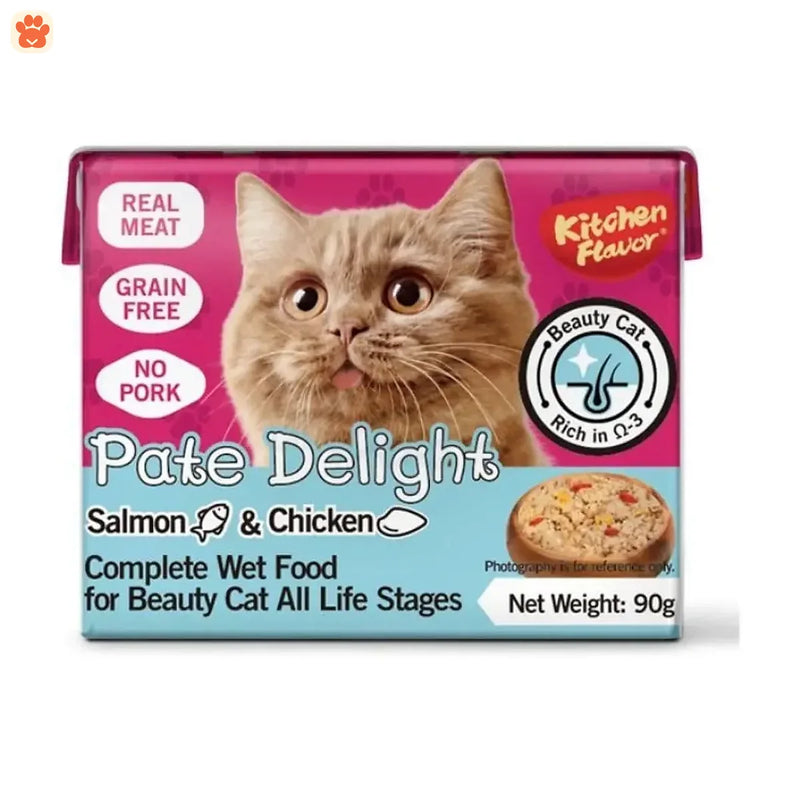 Kitchen Flv Salmon Chicken Pet Delight 90gm