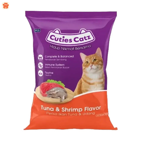 Cuties Catz Tuna Shrimp 350gm