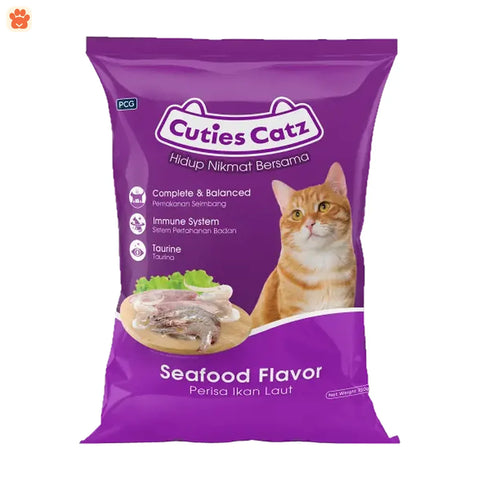 Cuties Catz Seafood 350gm