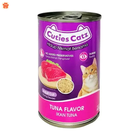 Cuties Catz Can Tuna 400gm