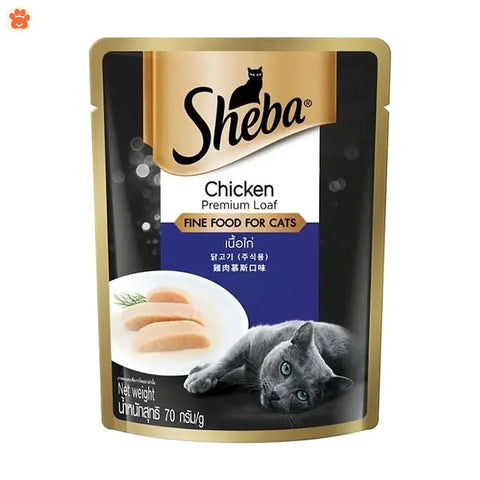 Sheba Pouch Adult Chicken 70gm