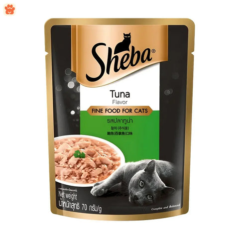 Sheba Tuna Flavor Cat Food 70gm