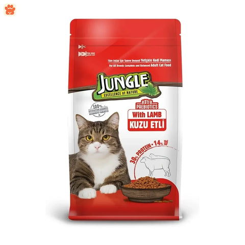 Jungle Adult Dry Cat Food Lamb 1.5kg