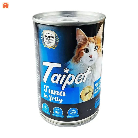 Taipet Cat Food Can Tuna In Jelly 400gm