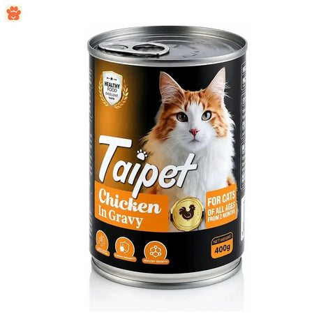Taipet Cat Food Can Chicken In Gravy 400gm