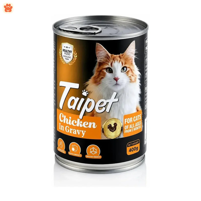 Taipet Cat Food Can Chicken In Gravy 400gm