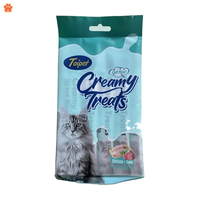 Taipet Creamy Treats Chicken Tuna 75gm
