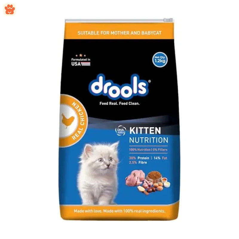 Drools Kitten Chicken Cat Food 1.2kg