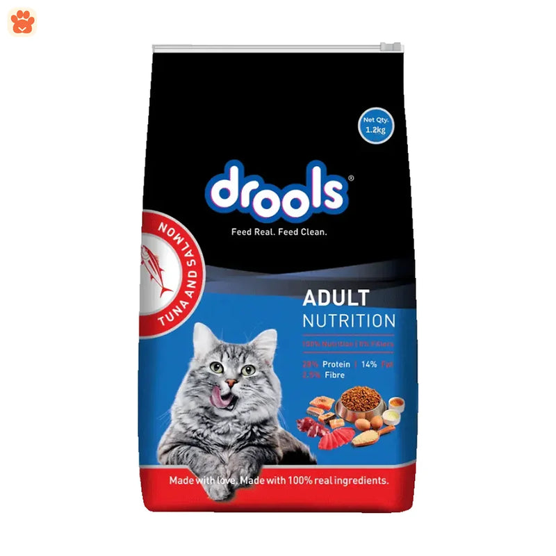 Drools Tuna Salmon Cat Food 1.2kg