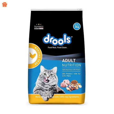 Drools Adult Chicken Cat Food 3kg