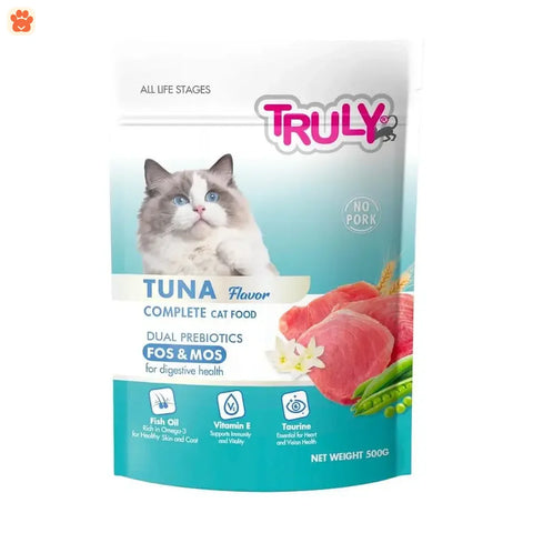 Truly All Life Stage Dry Cat Food Tuna 500gm