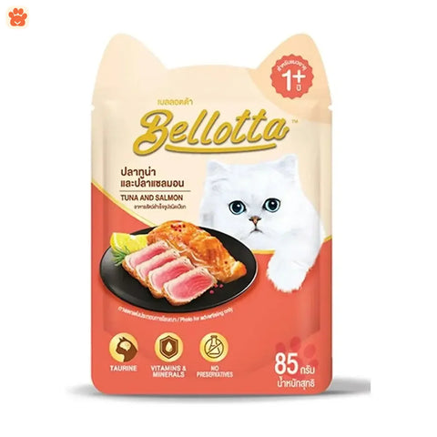 Bellotta Adult Cat Food Tuna & Salmon 85gm
