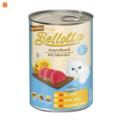 Bellotta Real Tuna In Jelly 400gm