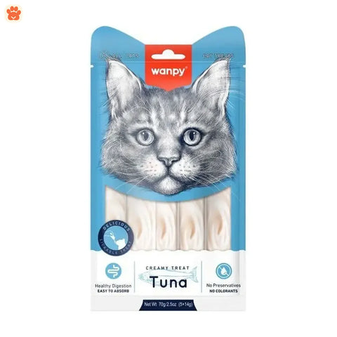 Wanpy Creamy Cat Treat Tuna 70gm