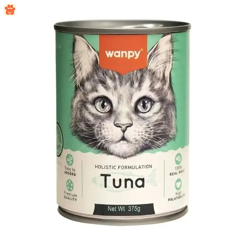 Wanpy Cat Food Can Tuna Flv 375gm