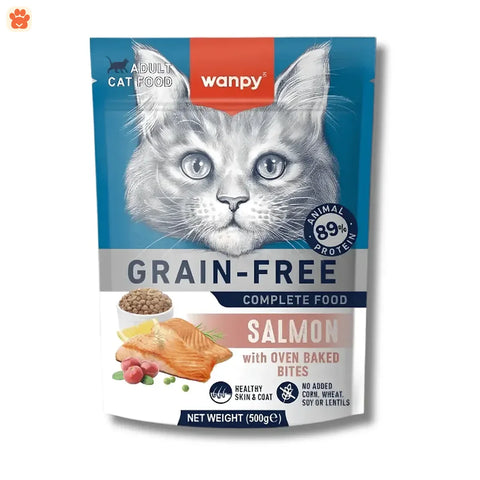 Wanpy Grain Free Super Premium Adult Salmon 500gm