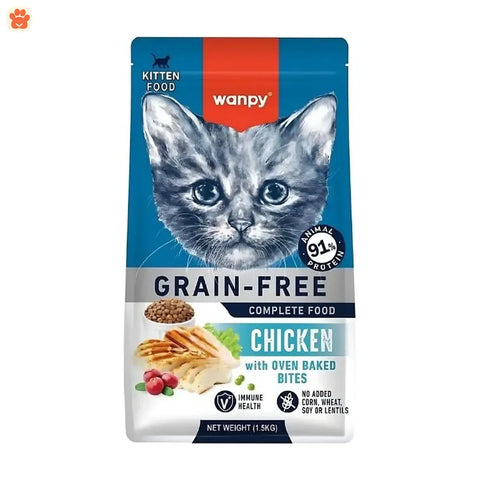 Wanpy Grain Free Super Premium Kitten Chicken 1.5kg