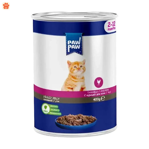 Paw Paw Kitten Food Chicken 400gm