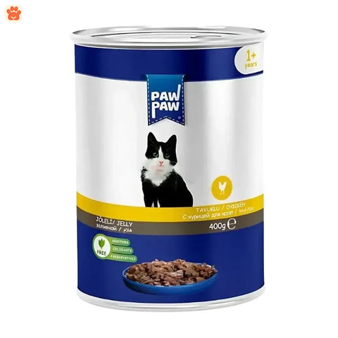 Paw Paw Adult Cat Food Can Chicken 400gm