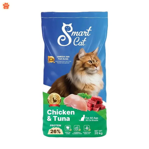 Smart Cat Dry Cat Food Chicken & Tuna 20kg