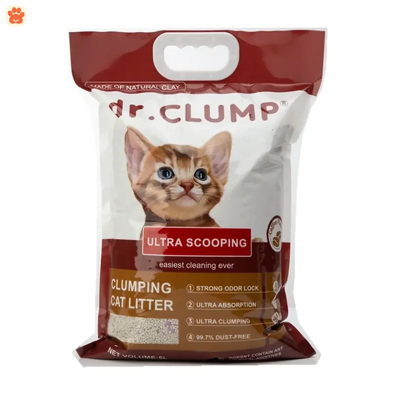 Dr Clump Clumping Cat Litter Coffee 5ltr
