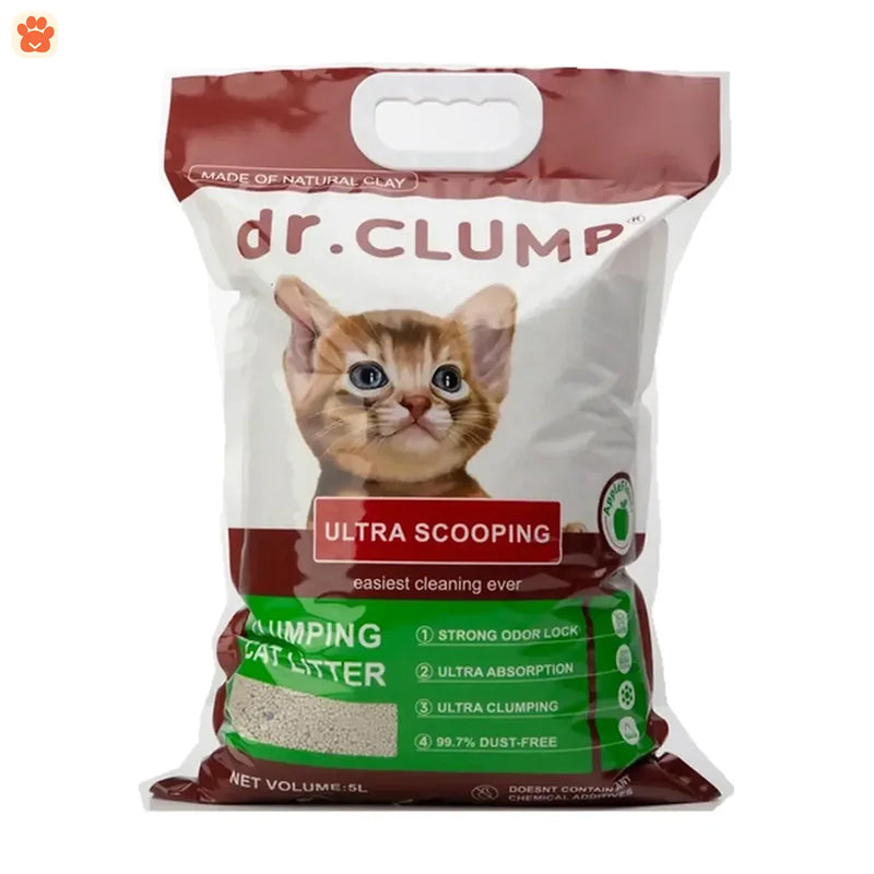 Dr Clump Clumping Cat Litter Apple 5ltr