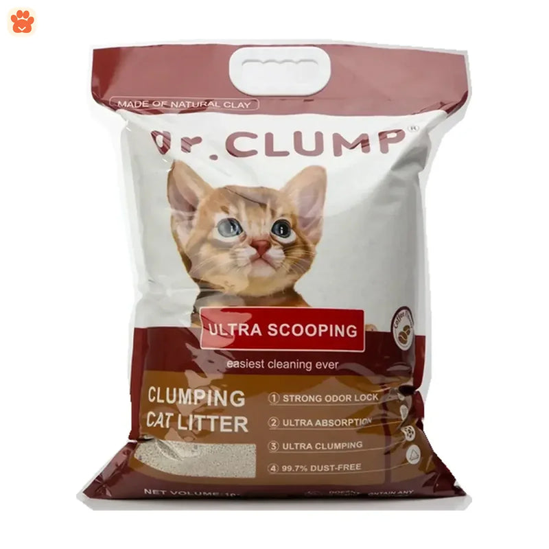 Dr Clump Clumping Cat Litter Coffee 10ltr