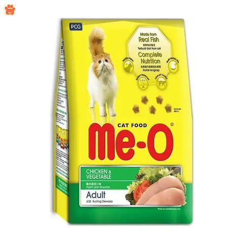 Me-O Dry Cat Food Chicken & Vegetable 450gm
